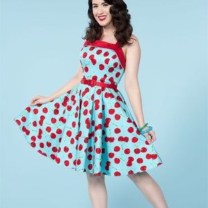 Pinup golightly cherry dress